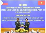 Đại tướng Nguyễn Tân Cương hội đàm với Tham mưu trưởng Lực lượng Vũ trang Philippines