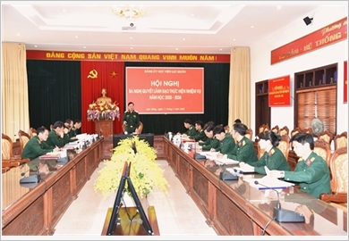 Làm theo lời Bác, Học viện Lục quân đẩy mạnh phong trào thi đua "Dạy tốt, học tốt, công tác tốt, kỷ luật nghiêm"