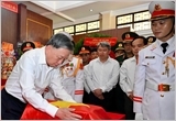 Tổng Bí thư, Chủ tịch nước Tô Lâm thăm, động viên lực lượng làm nhiệm vụ tìm kiếm, quy tập hài cốt liệt sĩ tại Công viên Lê Thị Riêng