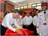Tổng Bí thư, Chủ tịch nước Tô Lâm thăm, động viên lực lượng làm nhiệm vụ tìm kiếm, quy tập hài cốt liệt sĩ tại Công viên Lê Thị Riêng