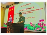 Gặp mặt báo chí giới thiệu về Giao lưu Hữu nghị Quốc phòng biên giới Việt Nam - Lào lần thứ ba