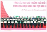 Hội nghị tổng kết và trao thưởng "Tuổi trẻ sáng tạo trong Quân đội" lần thứ 26