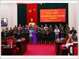 Bộ Quốc phòng gặp mặt Đoàn đại biểu Người có công với cách mạng thành phố Đồng Nai