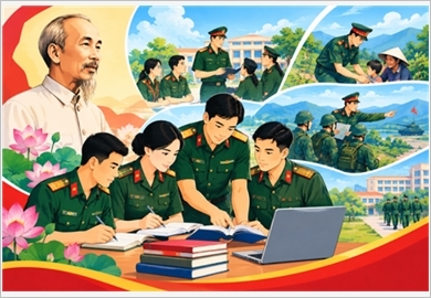 Phong cách làm việc quần chúng của Chủ tịch Hồ Chí Minh - nền tảng xây dựng đội ngũ cán bộ Quân đội hiện nay
