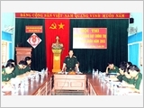 Khai mạc Hội thi cán bộ giảng dạy chính trị cấp toàn quân năm 2013