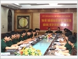 Tọa đàm, trao đổi ý kiến với đại biểu bạn đọc, cộng tác viên ở Quân khu 2