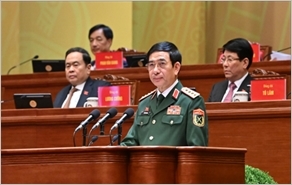 Building a revolutionary, regular, elite, modern People’s Army capable of playing a core role in developing strong, modern all-people national defence closely linked with people’s security and "people’s hearts and minds posture"