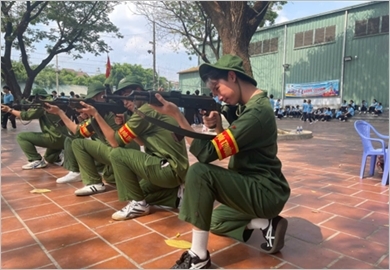 Defence and security education at Ho Chi Minh City University of Industry and Trade