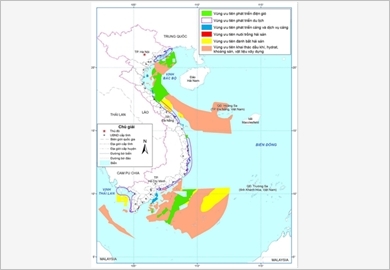 Zoning of national marine spatial use