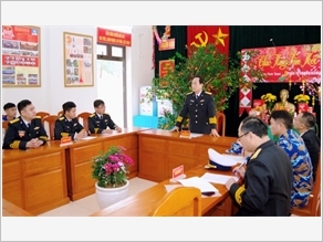 Đón xuân trên tuyến đảo tiền tiêu Đông Bắc