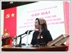 Đại diện già làng, trưởng bản, trưởng thôn, người có uy tín, chức sắc tôn giáo phát biểu.