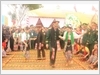 Đoàn đại biểu cấp cao Bộ Quốc phòng hai nước tham gia giao lưu văn hóa, văn nghệ với Nhân dân thôn Thủy Phong, xã Kim Bảng, tỉnh Nghệ An.