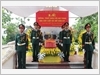 Lễ viếng, truy điệu và an táng hài cốt liệt sĩ Đỗ Văn Kỳ tại Nghĩa trang Liệt sĩ Kim Xá, xã Vĩnh An, tỉnh Phú Thọ.